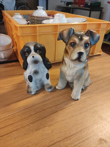 Keramik figur hunde stück - keramik, 2