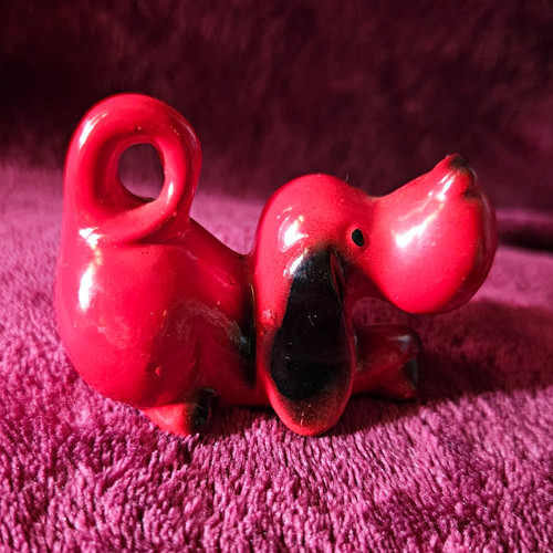 Hund figur 70s - hund,
