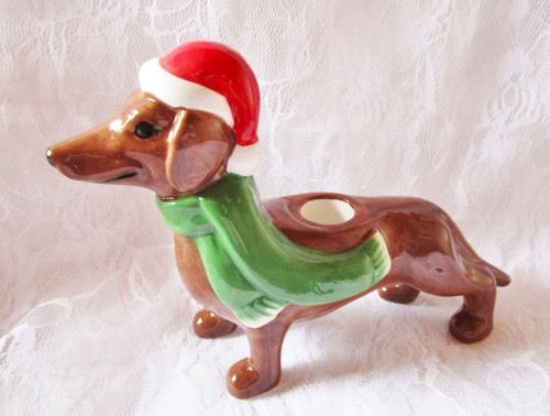 Figur kerzenhalter dackel - figur,