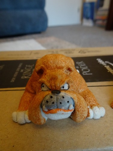 Dogge keramik steinfigur - dogge,