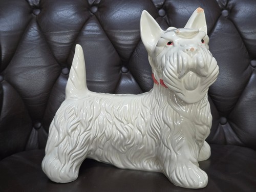 Vintage keramik hund west - vintage,