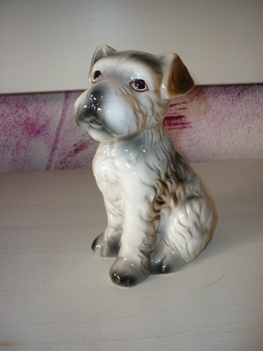 Porzellan keramik hunde figur - porzellan,
