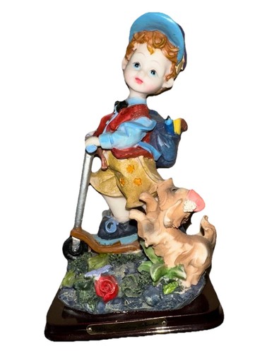 Keramik figur junge mit - keramik,