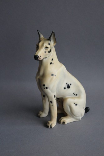 Hundefigur gefleckte dogge - hundefigur,