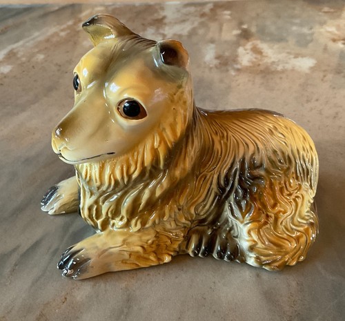 Hund figur keramik sehr gut - figur,