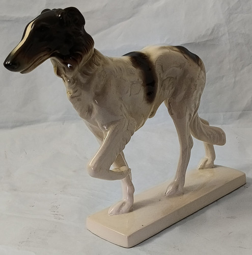 Helwig windhund keramikfigur - helwig,