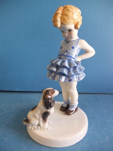 ältere keramikfigur mädchen - Ältere, keramikfigur,