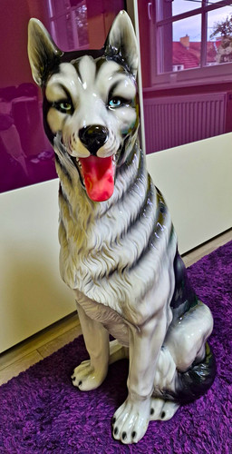 Große vintage husky - vintage,