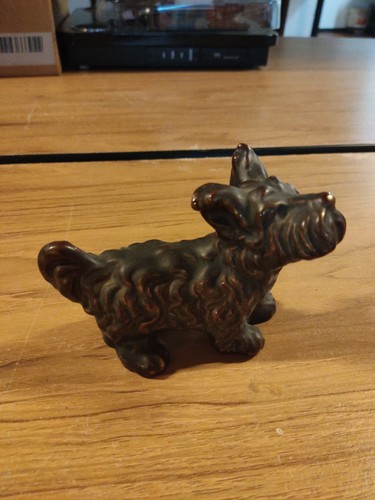 Keramik figur hund 12cm - 12cm, lang