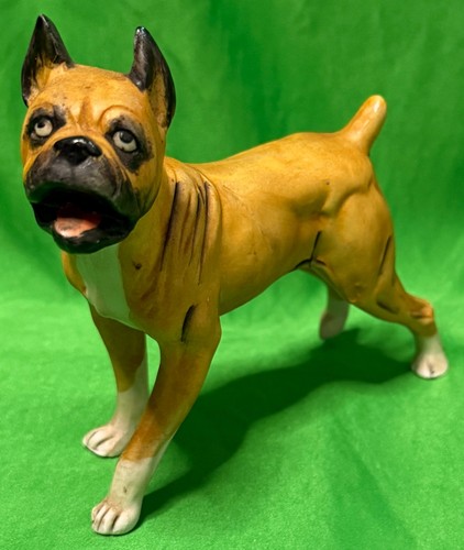 Hundefigur boxer keramik - hundefigur,