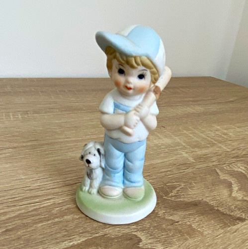 Gilde keramikfigur junge mit - junge,